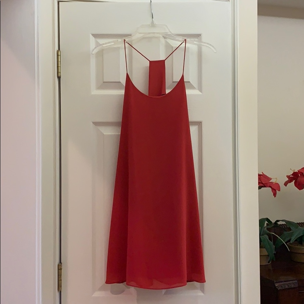 Fab’rik (burnt red) flow dress